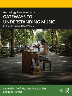cover image of Anthology to accompany GATEWAYS TO UNDERSTANDING MUSIC